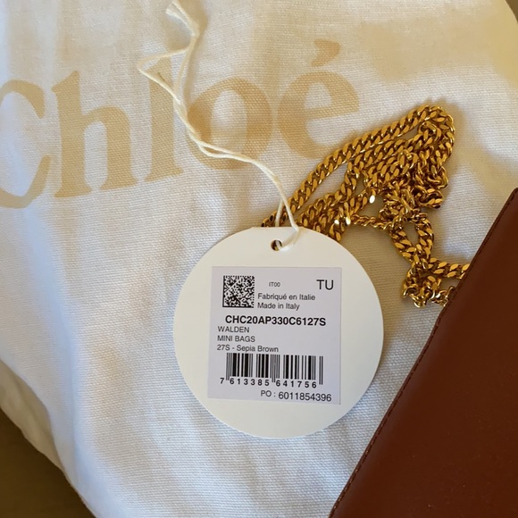 Chloe brown small walden bag - Picture 4 of 7